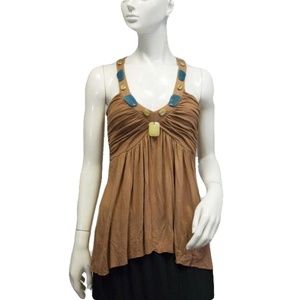 Prairie NY Womens Boho Top Size S (SKU 000081)